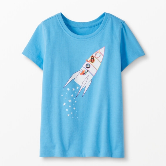 Hanna Andersson space tee - Picture 1 of 3